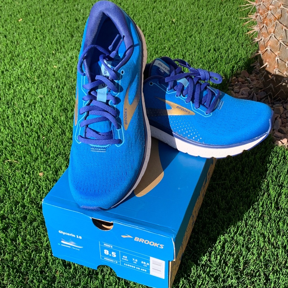 Men’s Brand New Brooks Glycerin 18 Running Shoes